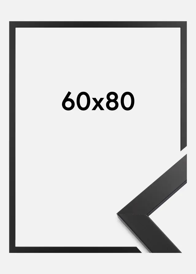 Rám Black Wood Akrylové sklo 60x80 cm