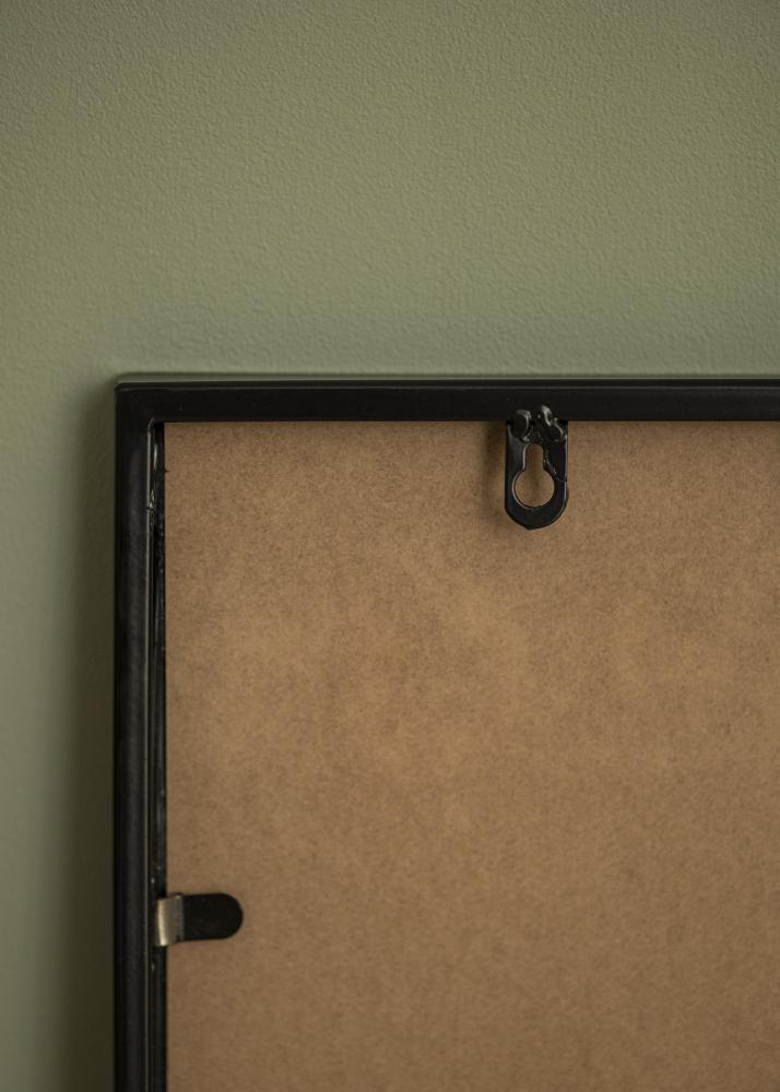 Zrcadlo Window Cerná 70x100 cm