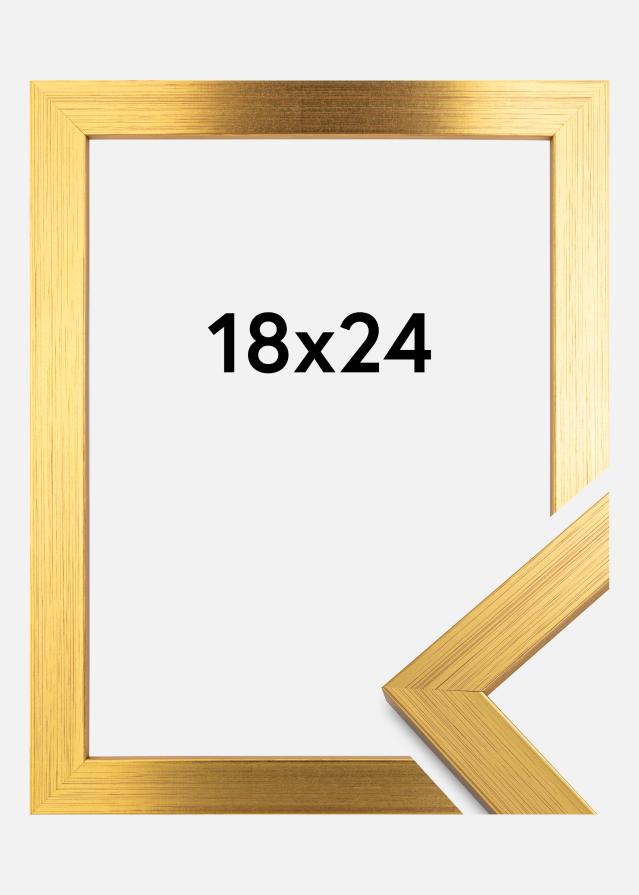 Rám Gold Wood 18x24 cm