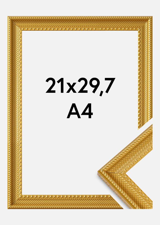 Rám Lattice Akrylové sklo Zlatá 21x29,7 cm (A4)