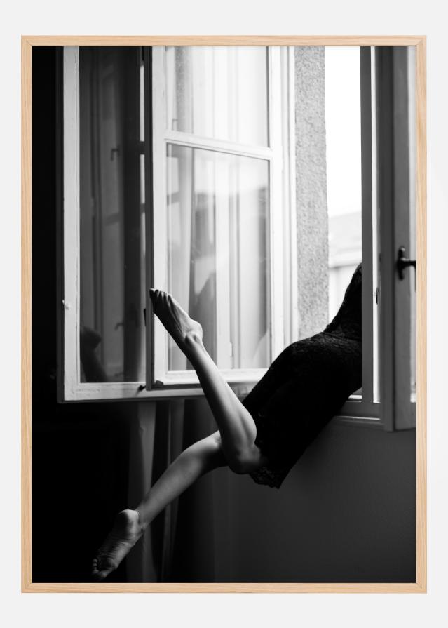 Out thw window Plakát