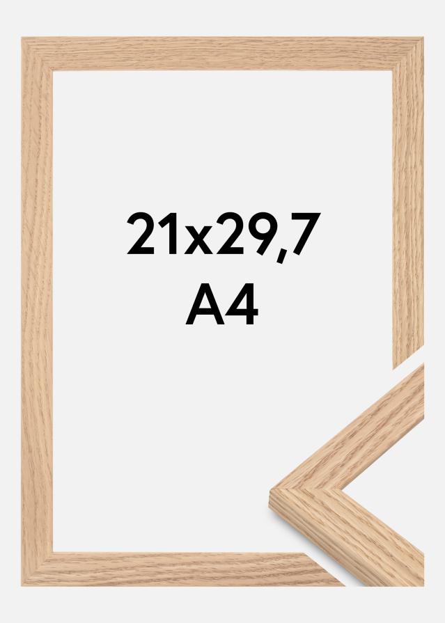 Rám Tidlös Akrylové sklo Masivní Dub 21x29,7 cm (A4)