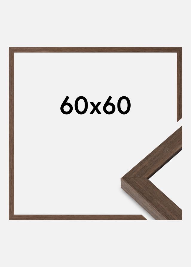 Rám Hermes Akrylové sklo Vlašký orech 60x60 cm