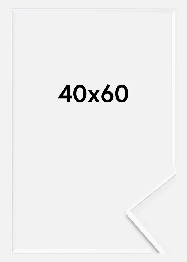 Rám Desire Akrylové sklo Bílá 40x60 cm