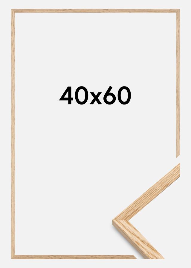 Rám Tenký Dub Akrylové sklo 40x60 cm