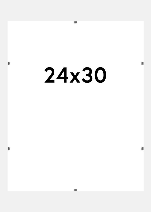 Rám s klipem Matný Antireflexní sklo 24x30 cm