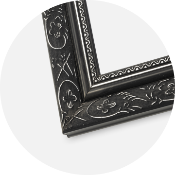 Rám Baroko Cerná 30x40 cm