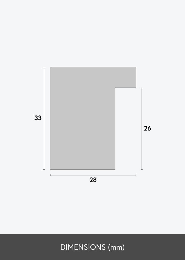 Rám Cotswold Dub - Volitelná velikost