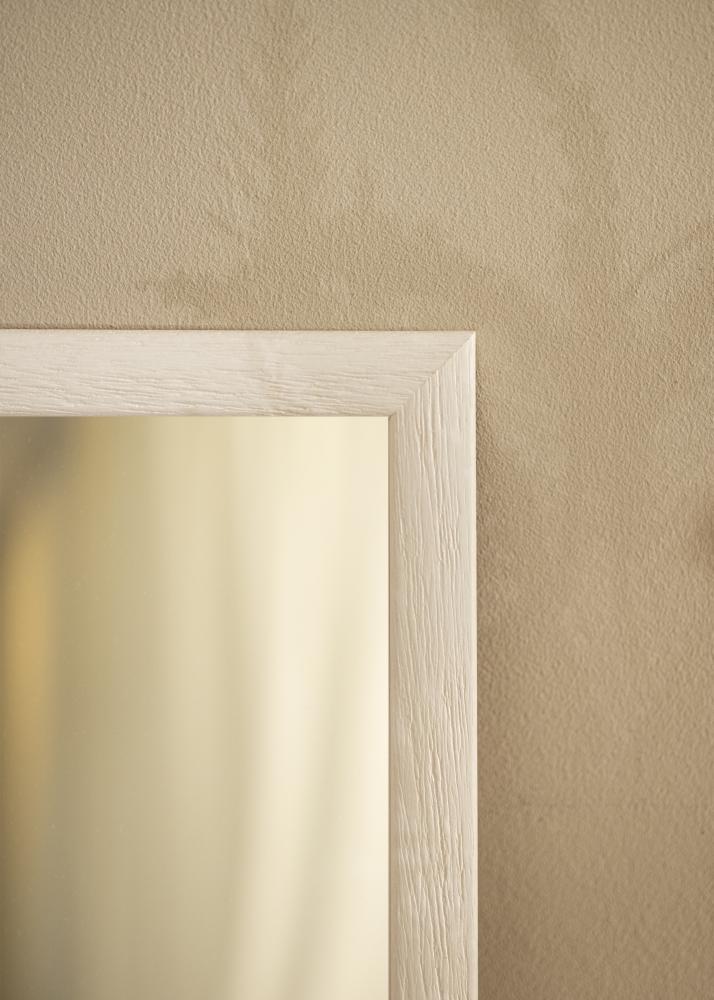 Zrcadlo Cornwall Bílá - Vlastní rozmery