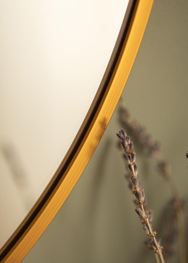 Zrcadlo Madrid Mosaz 60 cm Ø