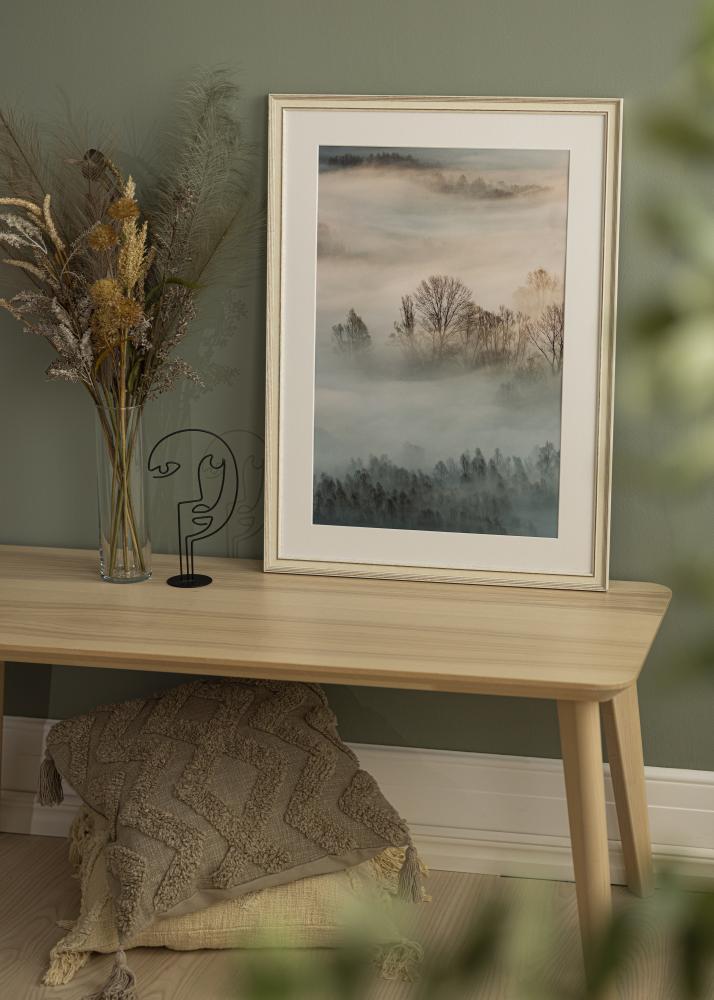 Rám Shabby Chic Bílá 30x40 cm