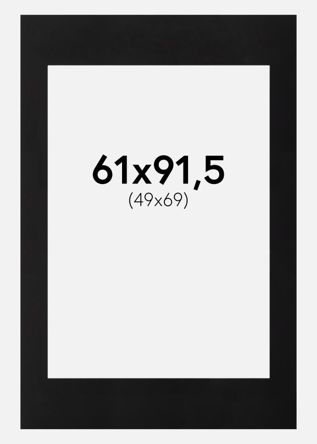 Pasparta Cerná Cerný stred 61x91,5 cm (49x69)