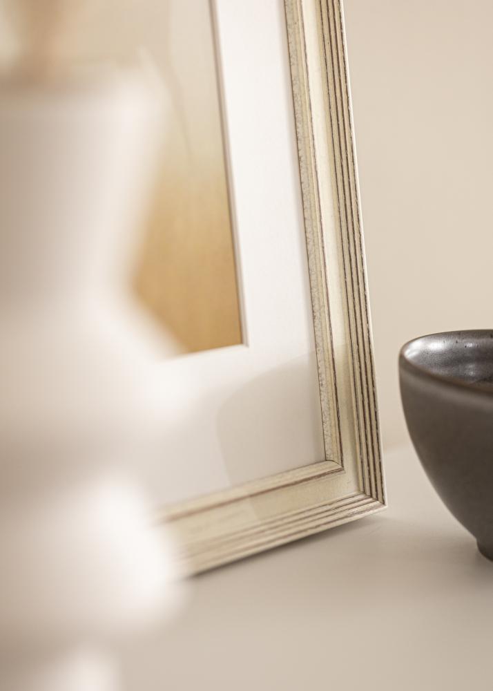 Rám Shabby Chic Bílá 30x40 cm