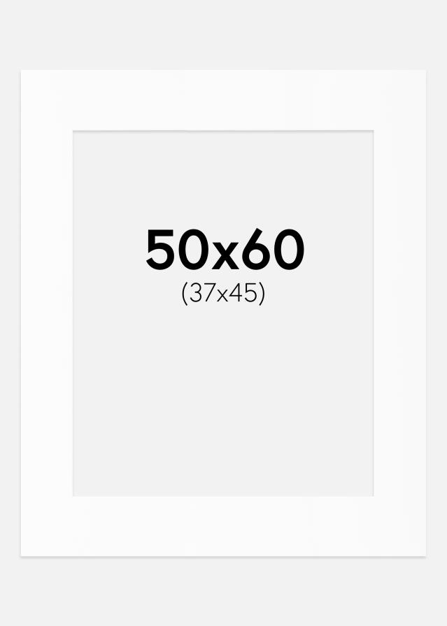Pasparta Bílý Standard (Bílé Jádro) 50x60 cm (37x45)
