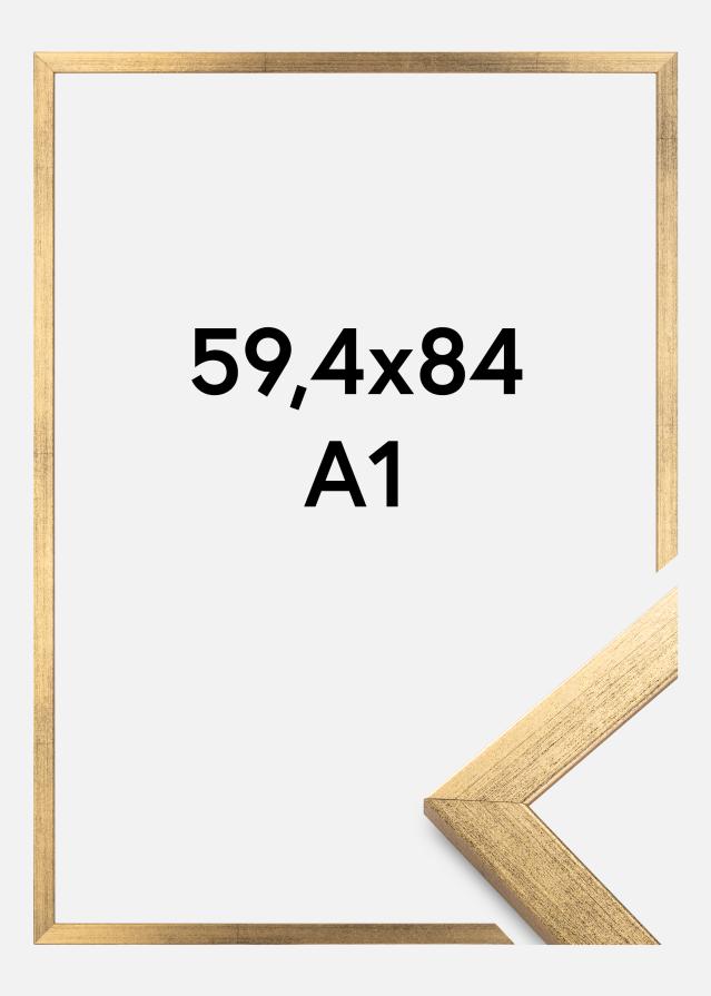 Rám Stylové Akrylové sklo Zlatá 59,4x84 cm (A1)