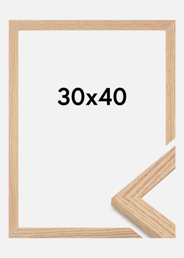 Rám Tidlös Akrylové sklo Masivní Dub 30x40 cm