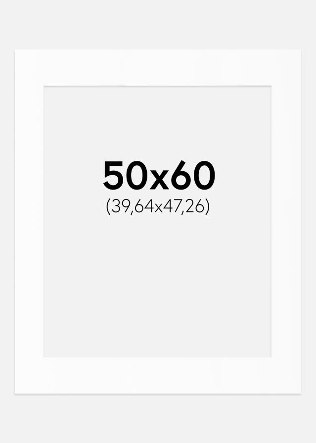 Pasparta Bílý Standard (Bílé Jádro) 50x60 cm (39,64x47,26)