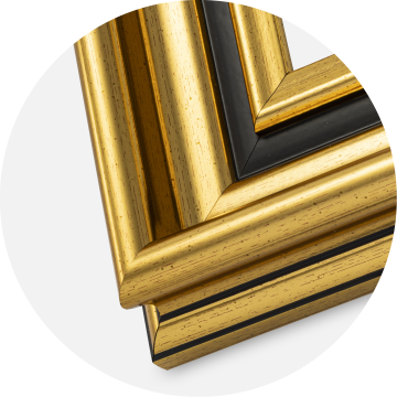 Rám Gysinge Premium Zlatá 59,4x84,1 cm (A1)