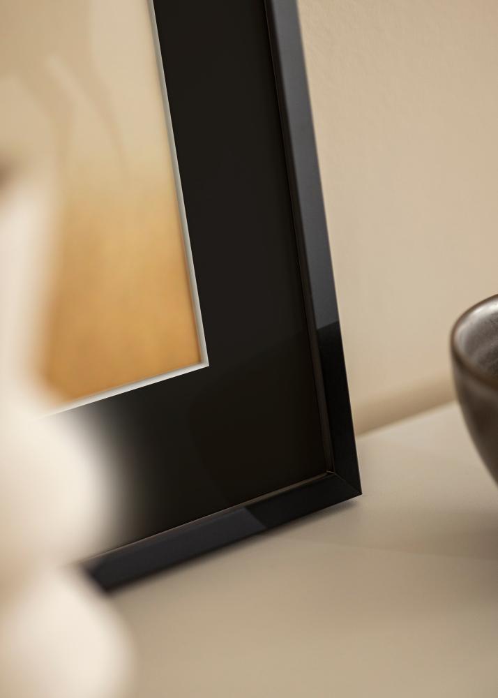 Rám E-Line Cerná 30x40 cm - Pasparta Cerná 20x28 cm