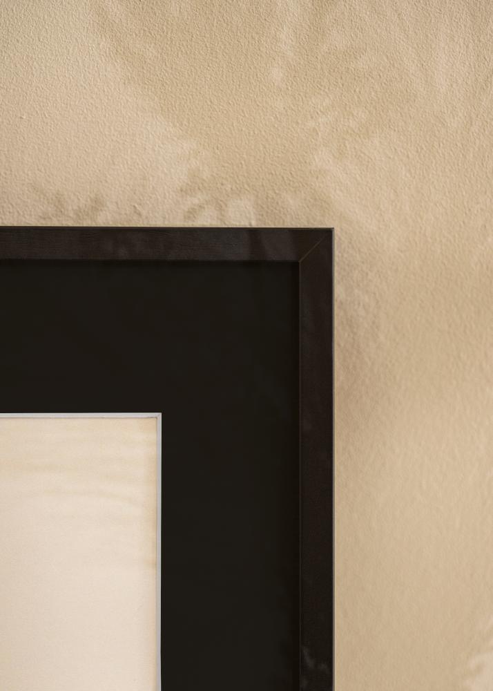 Rám E-Line Cerná 30x40 cm - Pasparta Cerná 20x28 cm