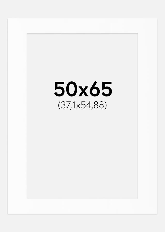 Pasparta Bílý Standard (Bílé Jádro) 50x65 cm (37,1x54,88)