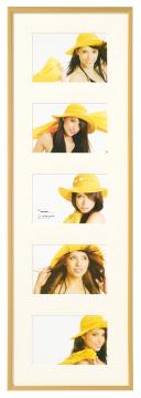 New Lifestyle Kolážový rám Zlatá - 5 Obrazy (10x15 cm)