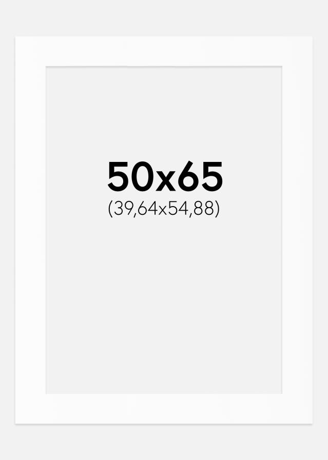 Pasparta Bílý Standard (Bílé Jádro) 50x65 cm (39,64x54,88)
