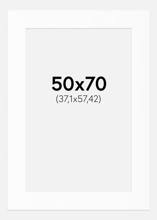 Pasparta Bílý Standard (Bílé Jádro) 50x70 cm (37,1x57,42)