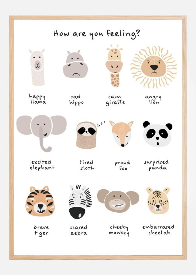 Childrens calming meditation emotions Poster