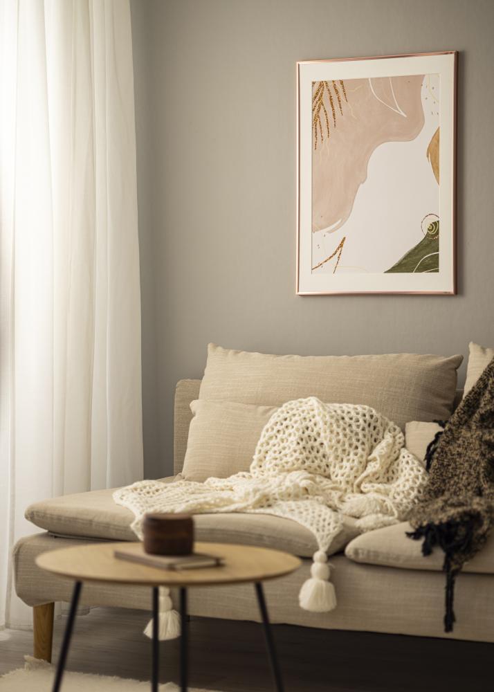 Rám Plakát Frame Aluminum Ružové zlato 40x50 cm