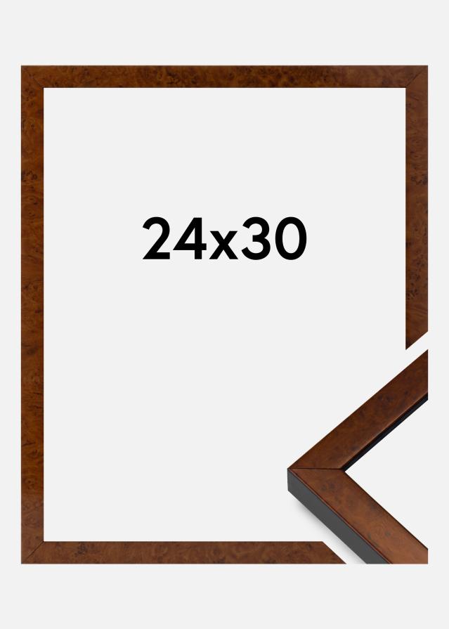 Rám Ares Akrylové sklo Burr Walnut 24x30 cm