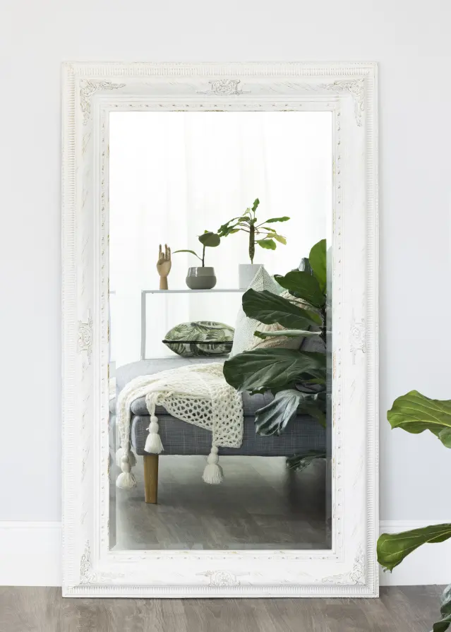 Zrcadlo Palermo Bílá 66x126 cm