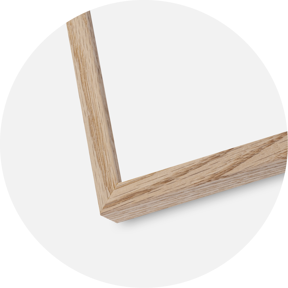 Rám E-Line Wide Dub 70x100 cm - Pasparta Cerná 62x85 cm