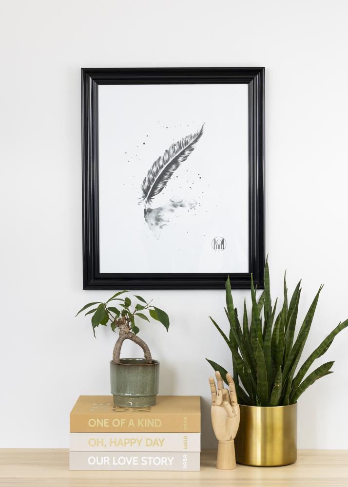 Rám Charleston Cerná 15x20 cm