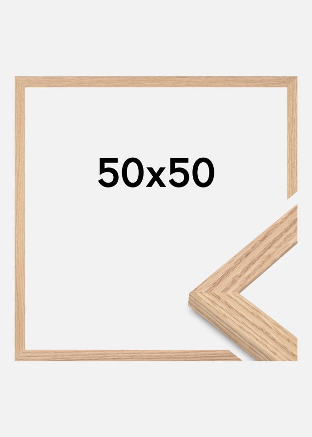 Rám Tidlös Akrylové sklo Masivní Dub 50x50 cm