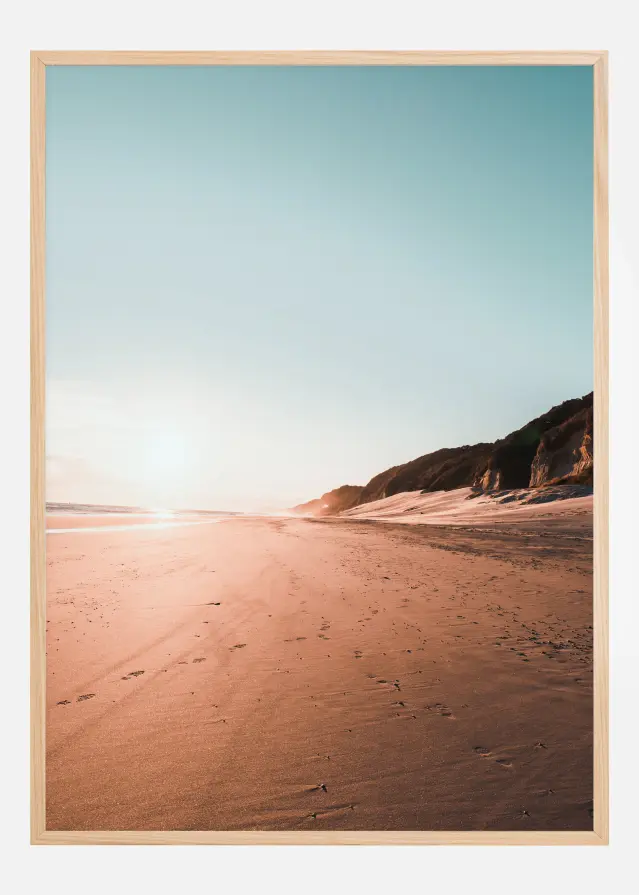 A Walk By The Beach Plakát