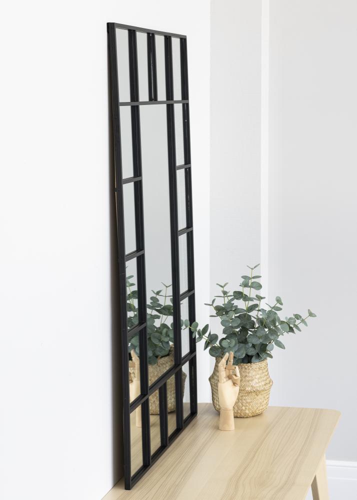 KAILA Zrcadlo Window - Cerná 80x120 cm