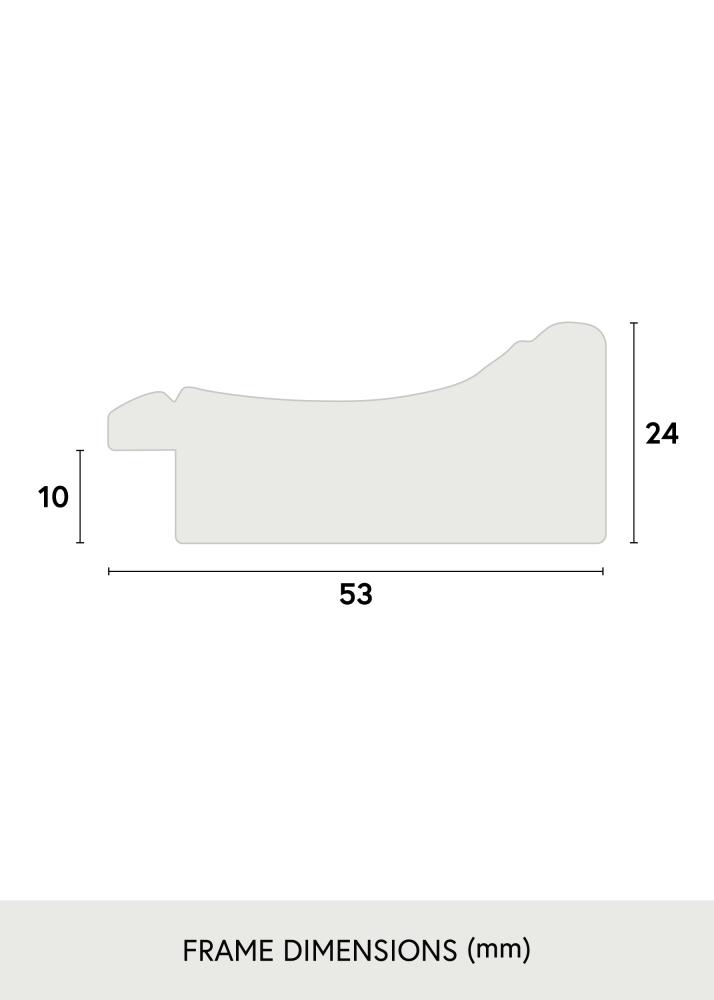 Rám Roxen Zlatá Malovaný - Volitelná velikost