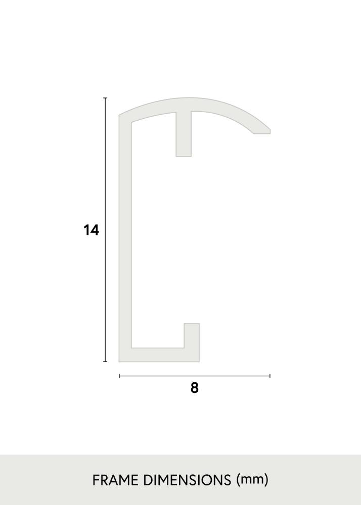 Rám Decoline Zlatá 13x18 cm