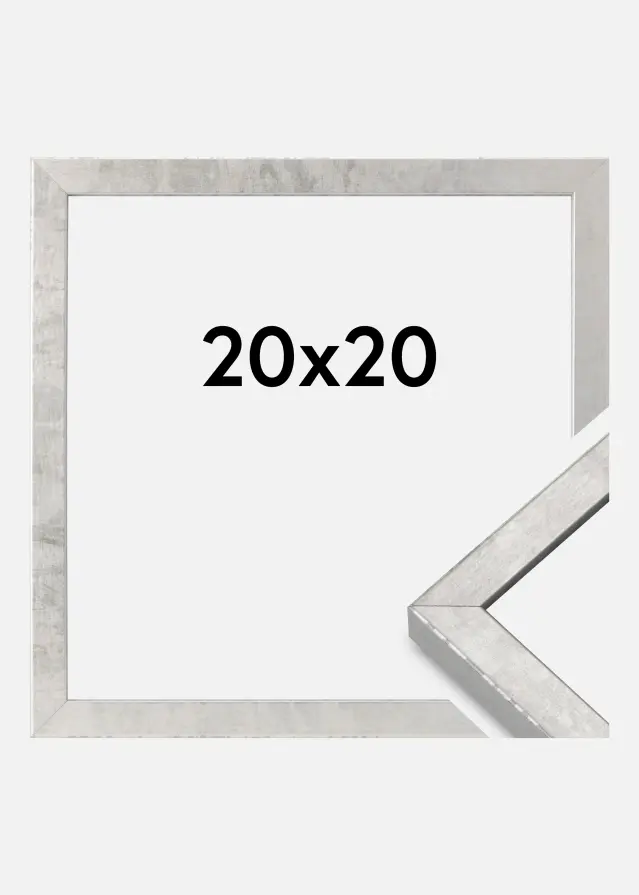 Rám Ares Akrylové sklo Stríbrná 20x20 cm