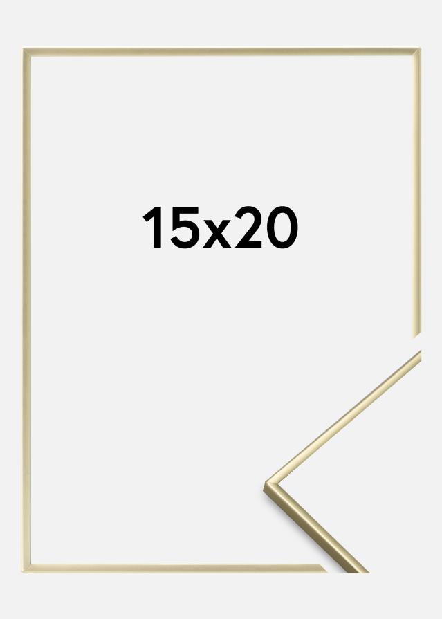Rám Hladký Kov Zlatá 15x20 cm