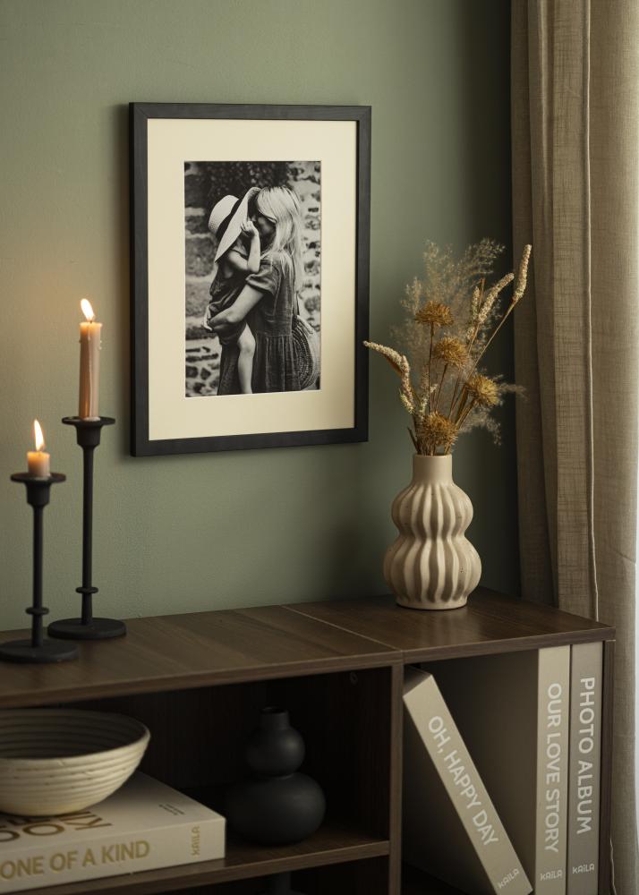 Pasparta Antique White Bílý stred 50x60 cm (39x49)