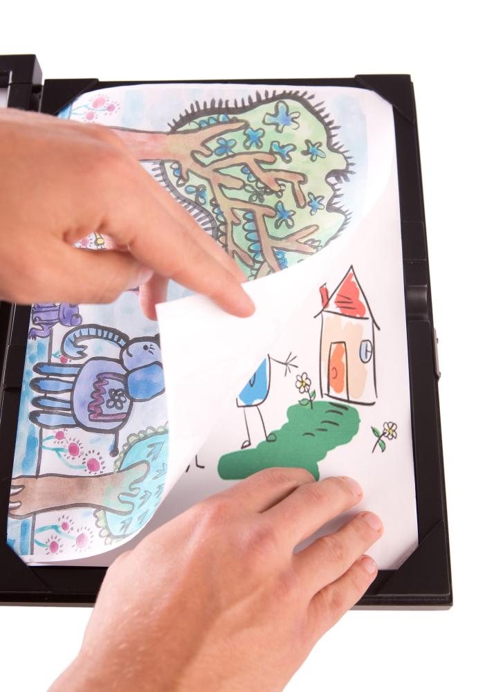 Kreslicí rám Little Davinci Bílá A4