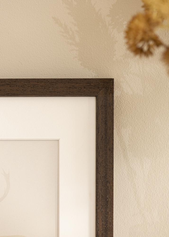 Rám Brown Wood Akrylové sklo 60x84 cm