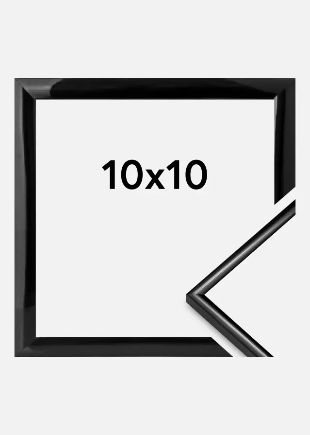 Rám New Lifestyle Akrylové sklo Cerná 10x10 cm