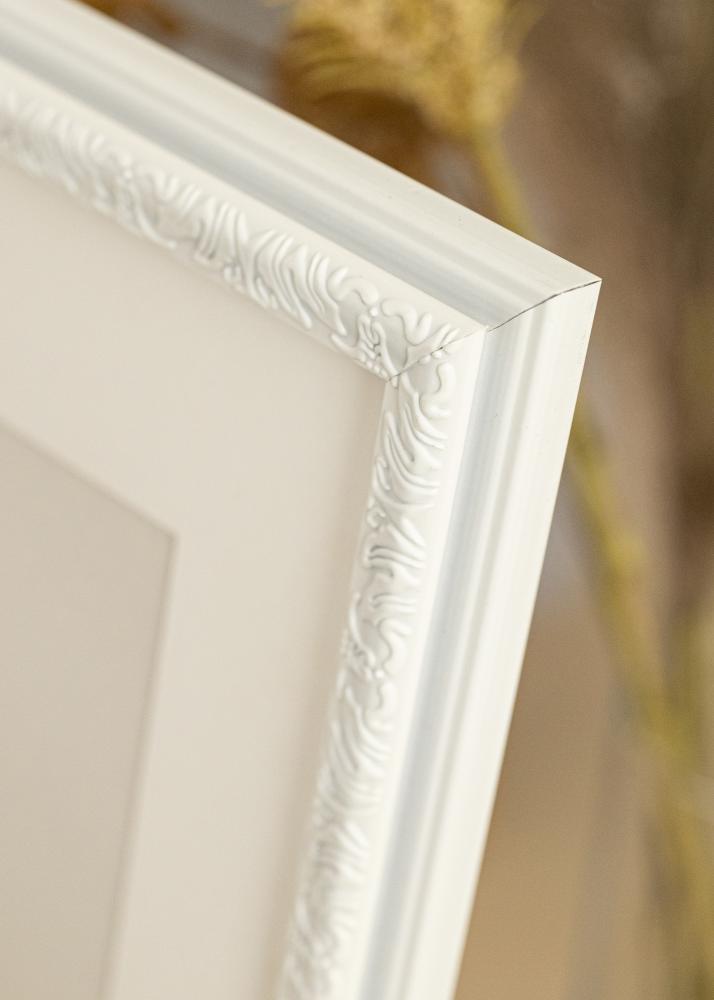 Rám Nostalgia Bílá 10x15 cm