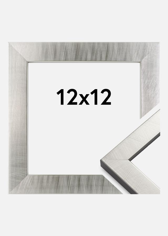 Rám Uppsala Stríbrná 12x12 cm