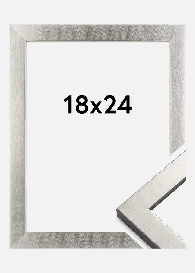 Rám Uppsala Stríbrná 18x24 cm