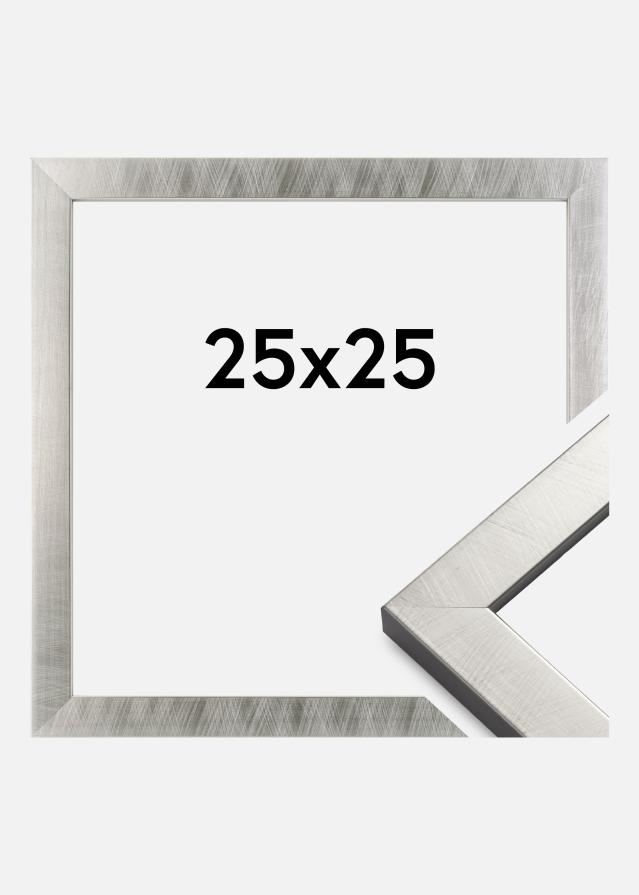 Rám Uppsala Stríbrná 25x25 cm