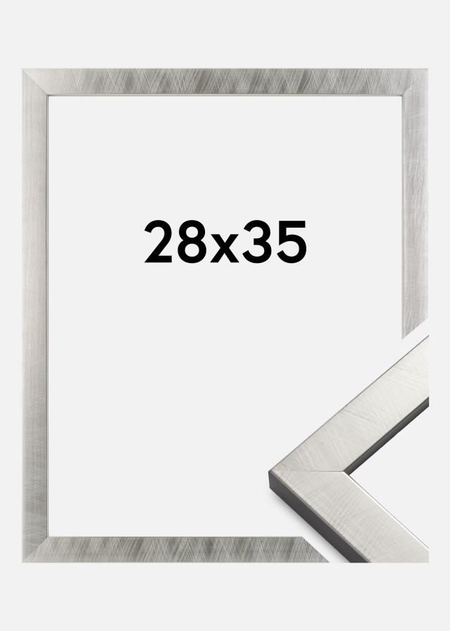 Rám Uppsala Stríbrná 28x35 cm